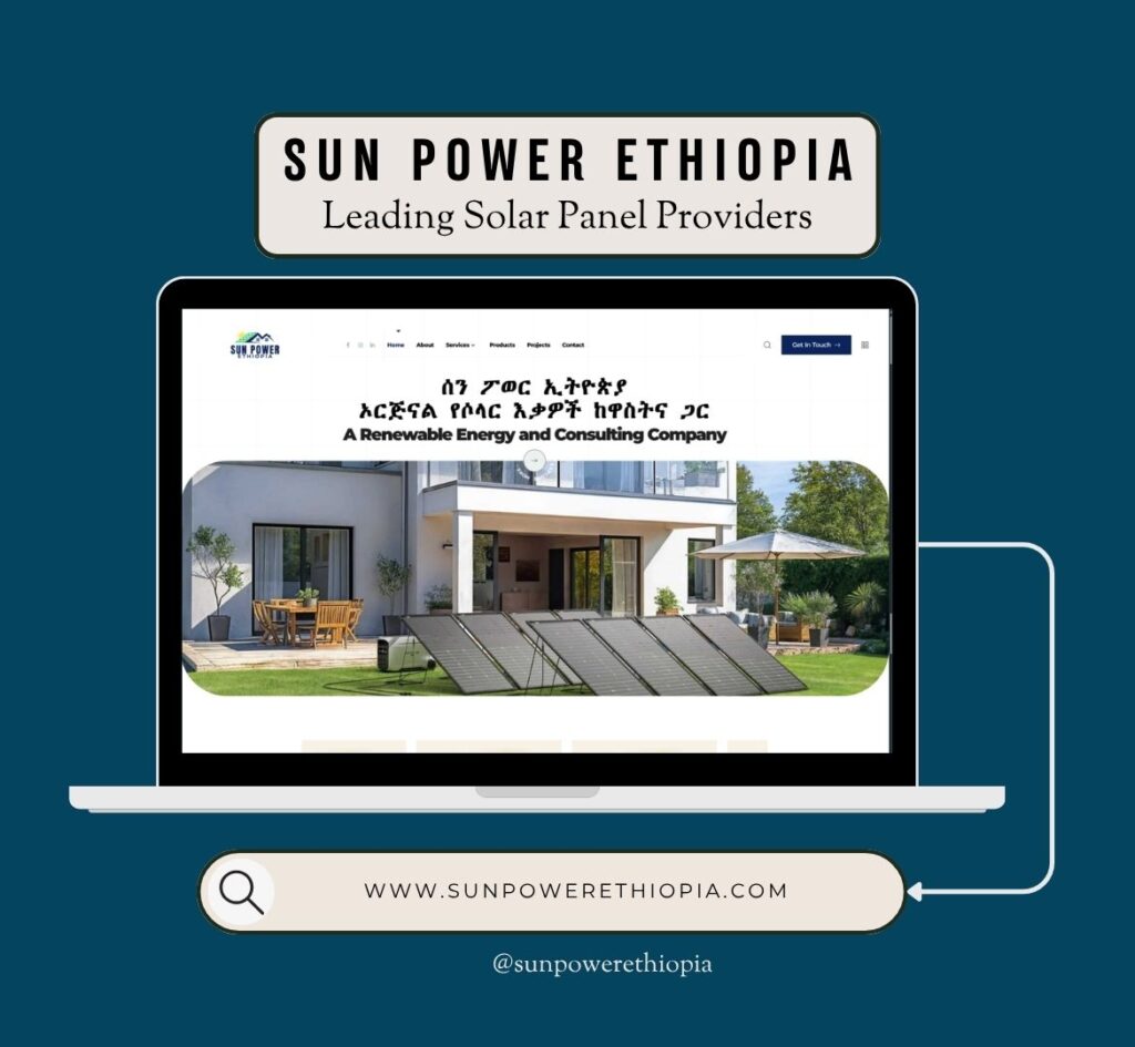 Sun Power Ethiopia - John Tech Solution Portfolio