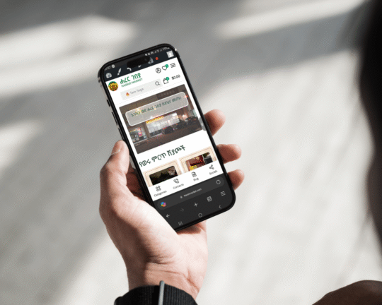 Harar Market Portfolio by the best web developer in Ethiopia